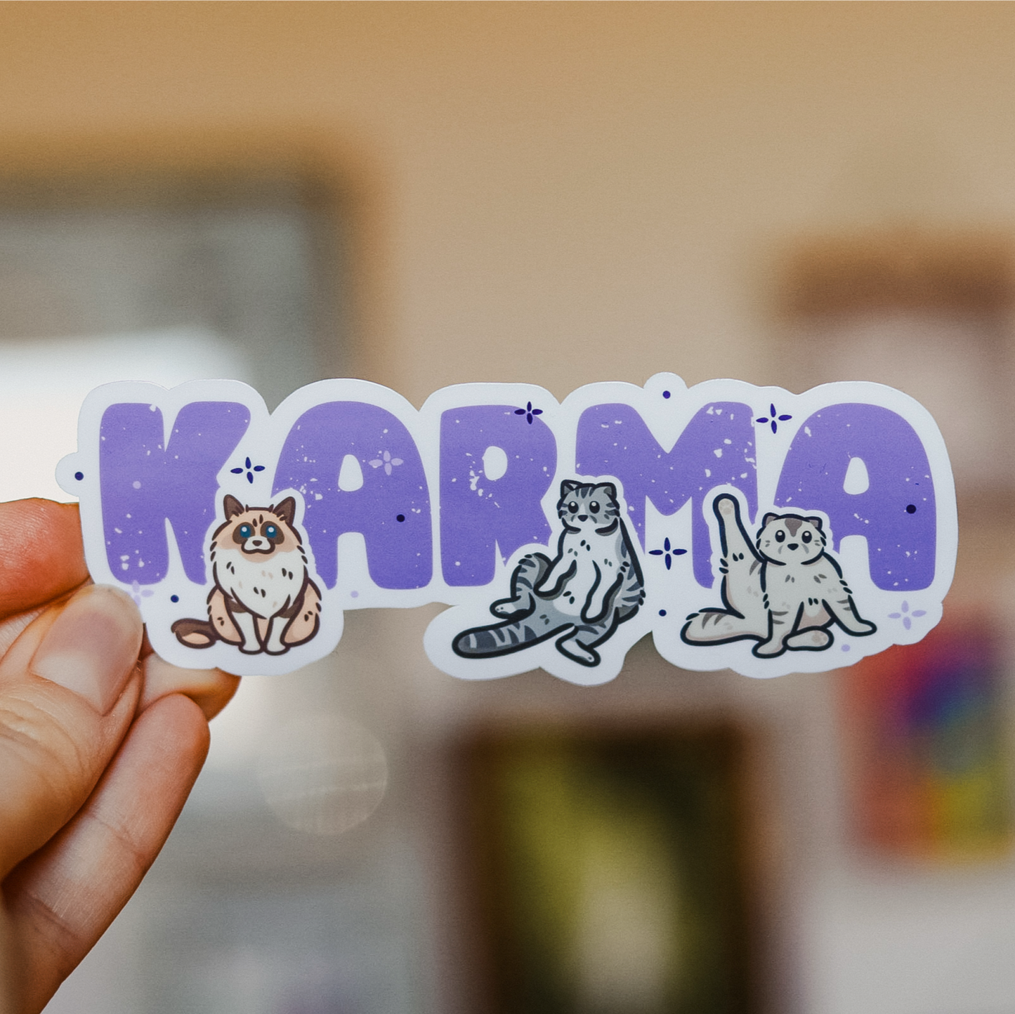 T. Swift Karma Cat Sticker