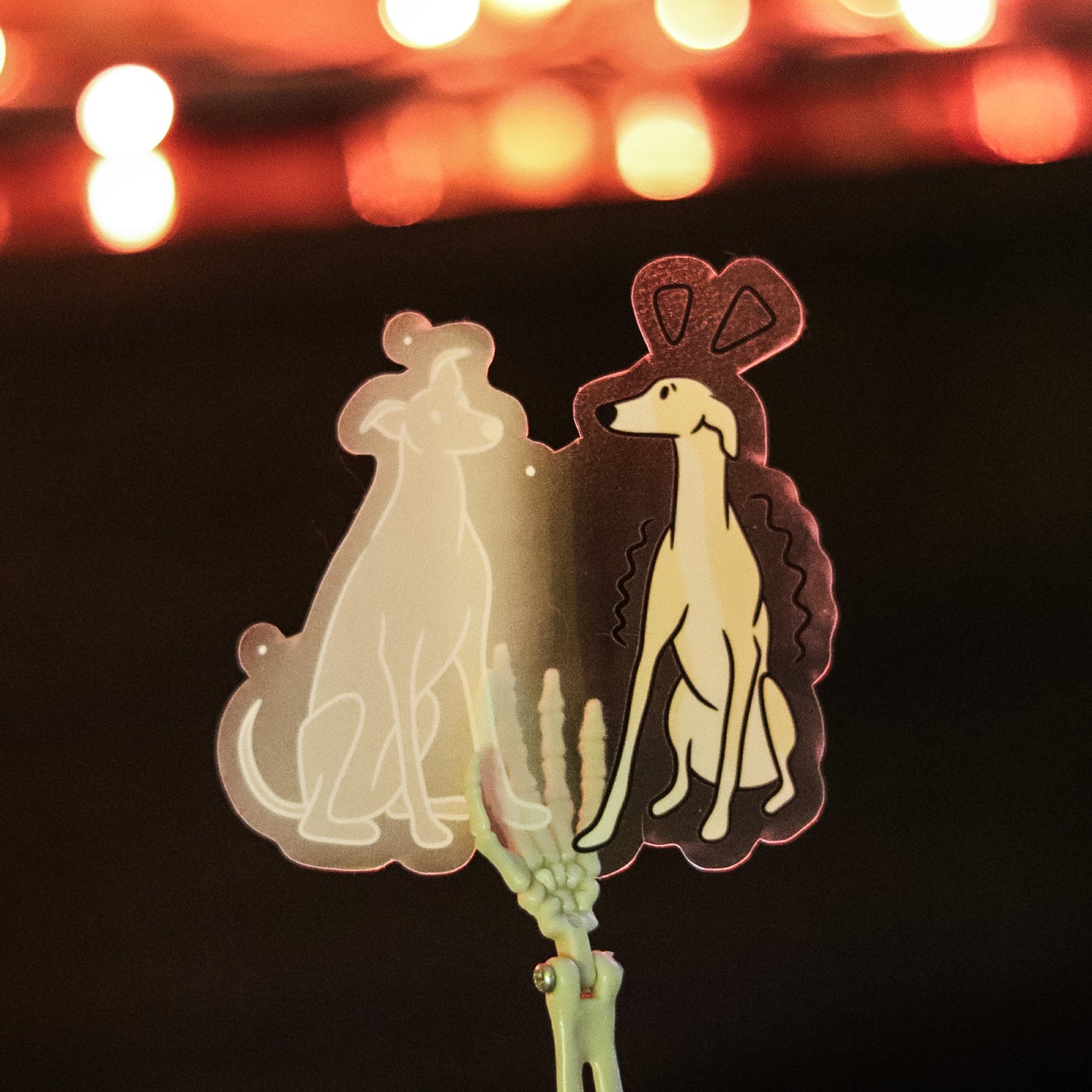 'It's A Ghost!' Sticker