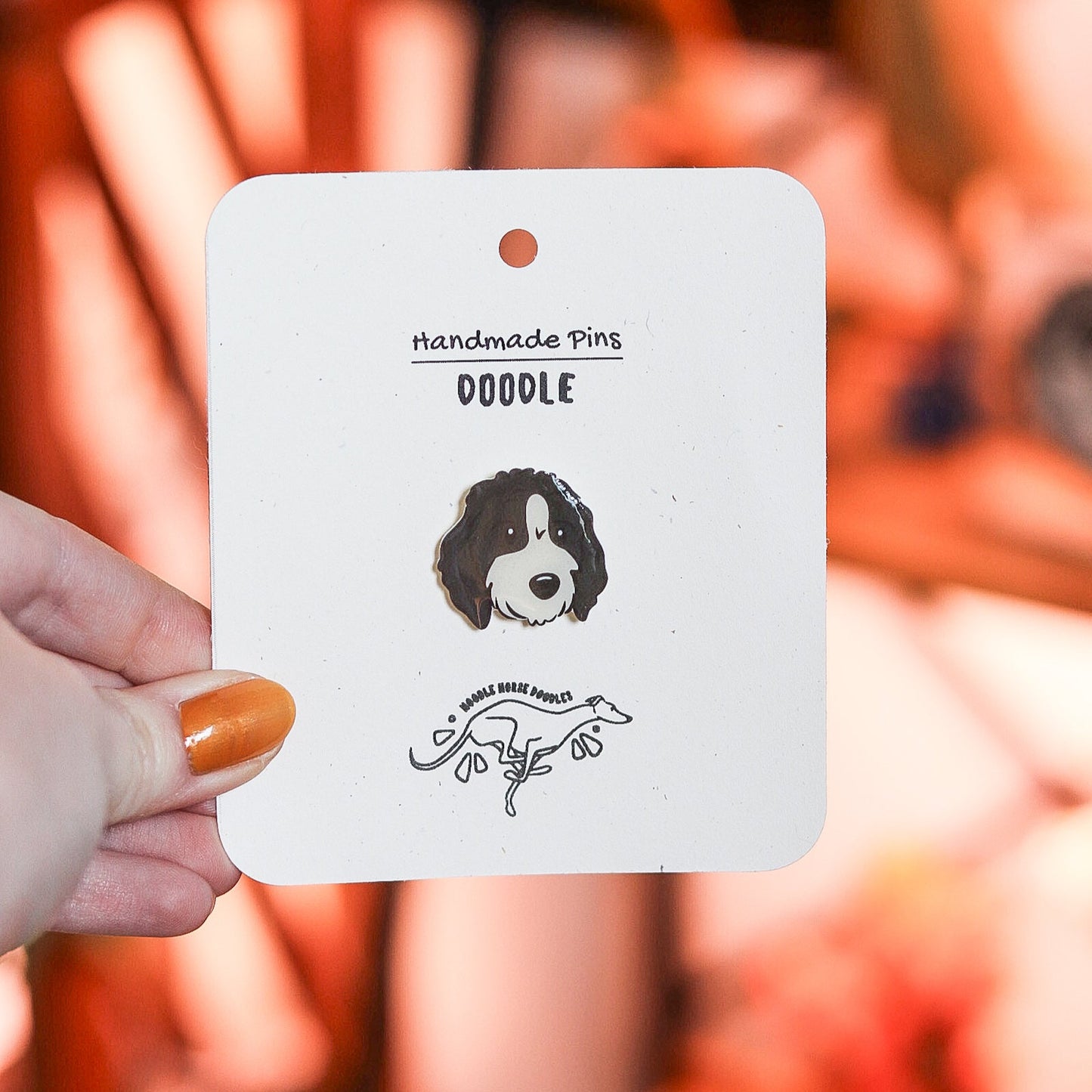 Doodle - Handmade Pin