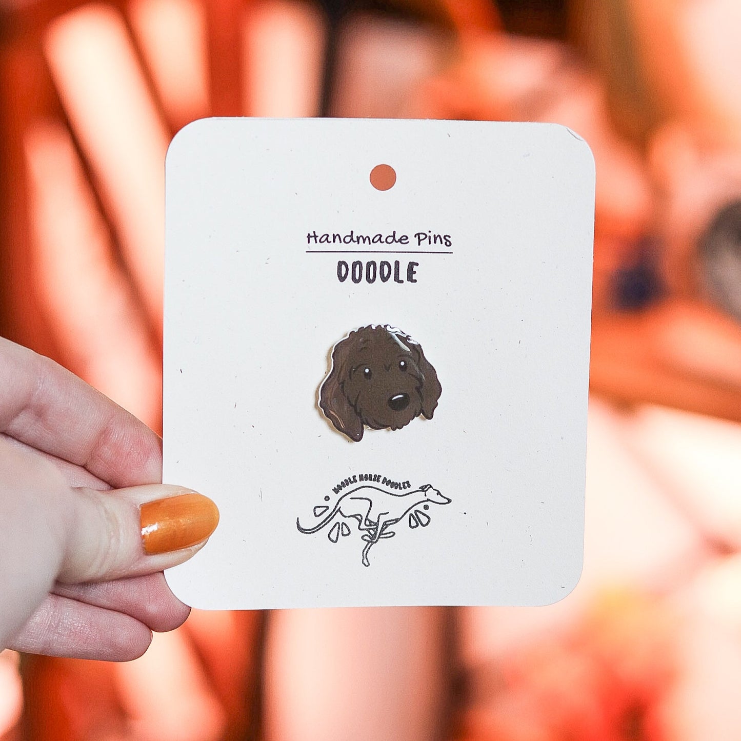 Doodle - Handmade Pin
