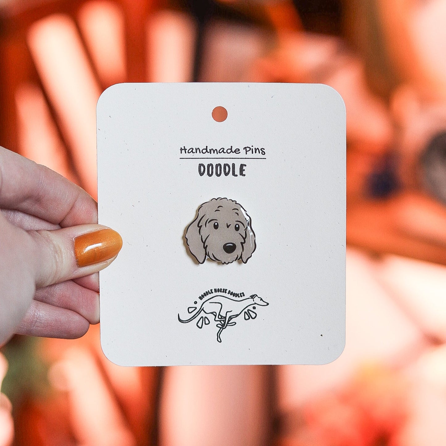 Doodle - Handmade Pin