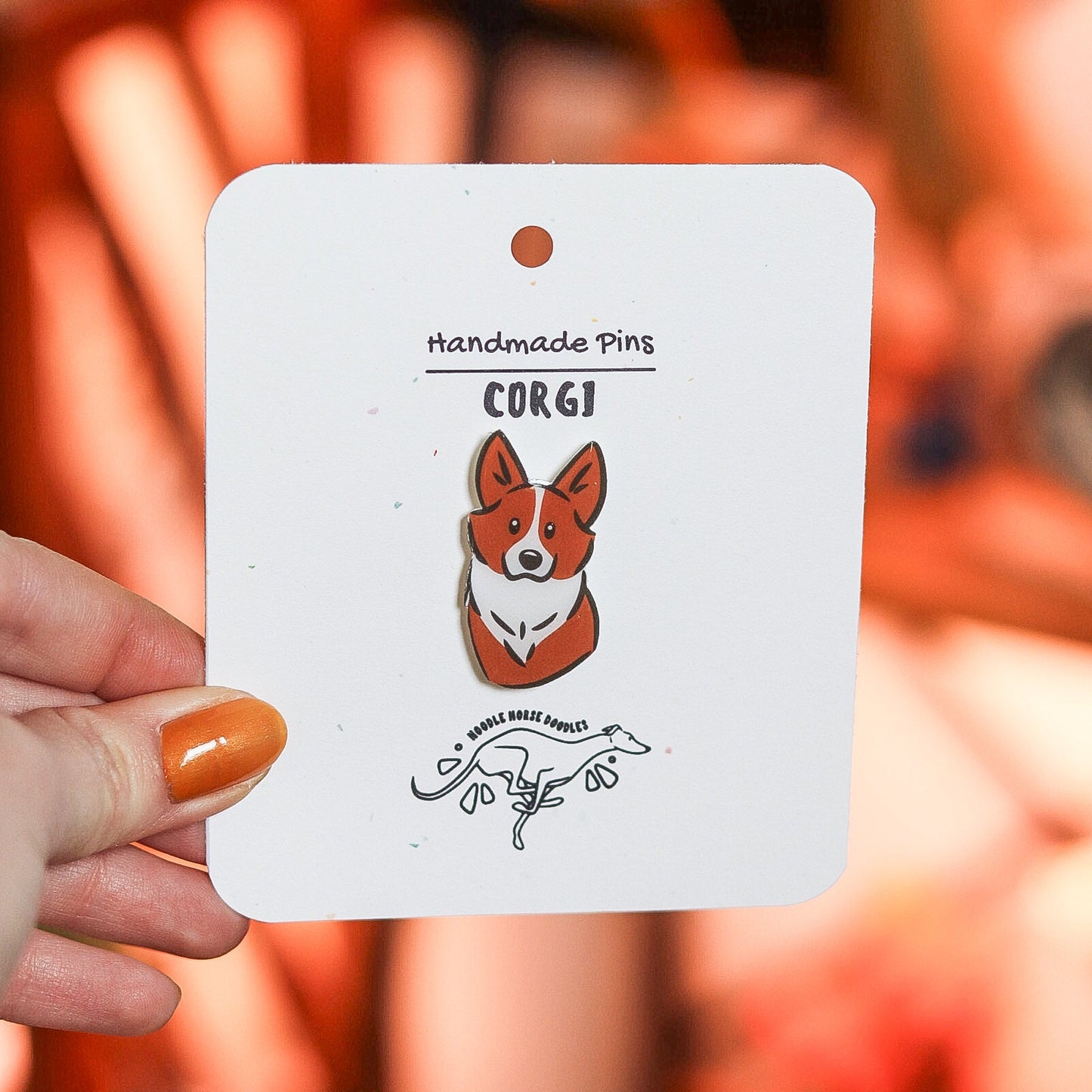 Corgi - Handmade Pin