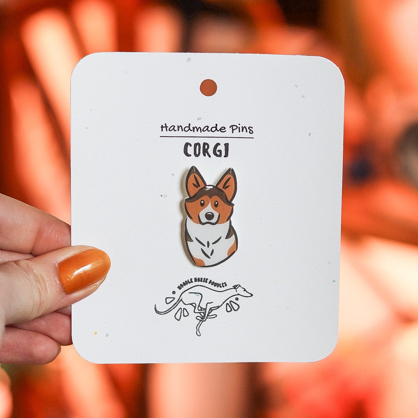 Corgi - Handmade Pin