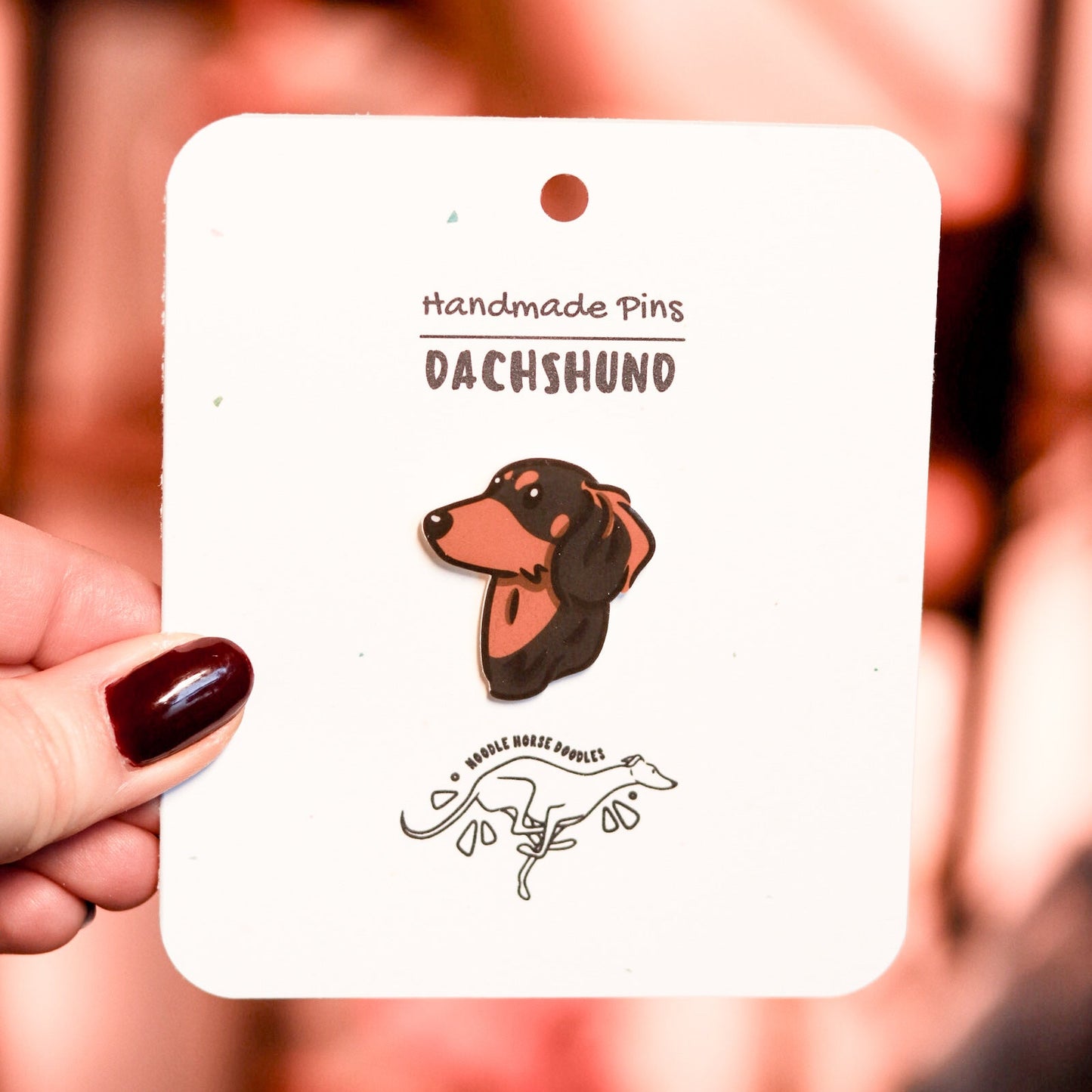 Dachshund - Handmade Pin