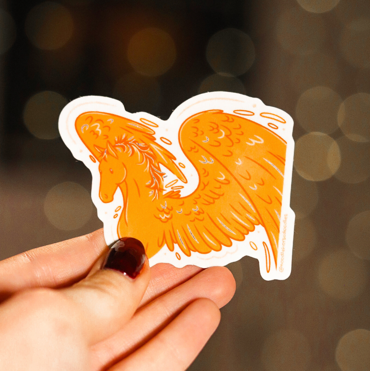 Pixie Dust Pegasus Sticker