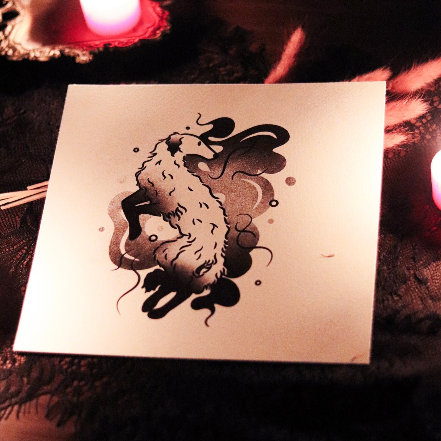 8x8 Void-zoi Ink Print