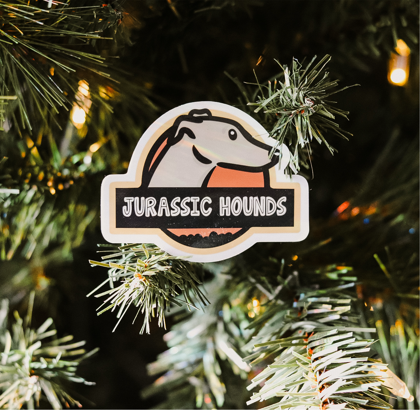 NEW! Jurassic Hounds Sticker