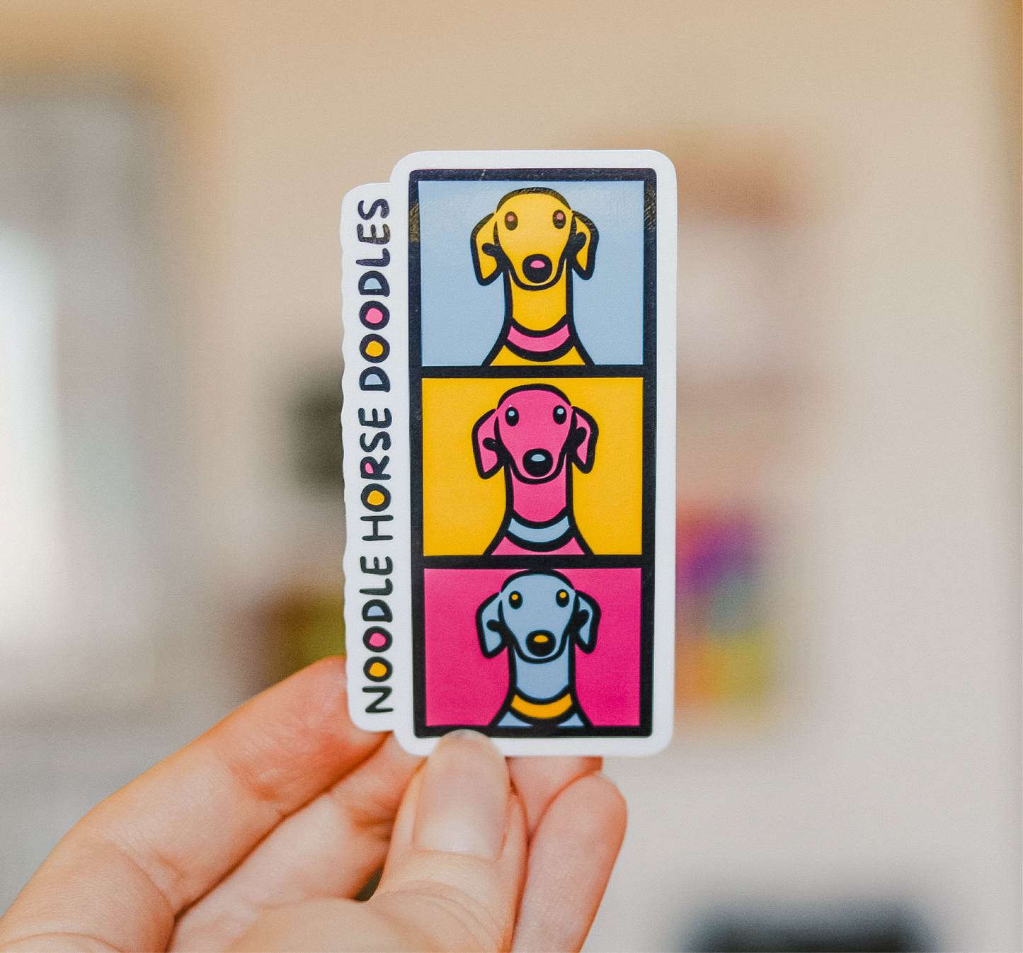 NEW! Pop Art Noodles Sticker