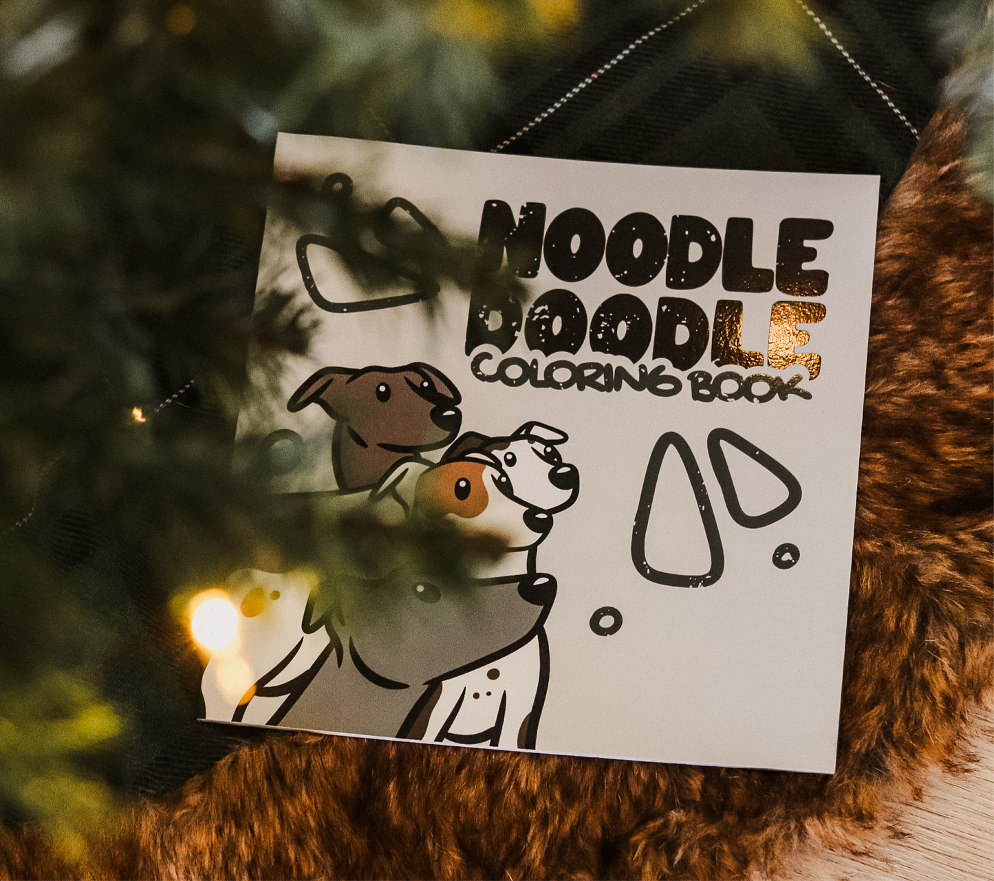 8x8" Noodle Doodle Coloring Book | Vol. 1