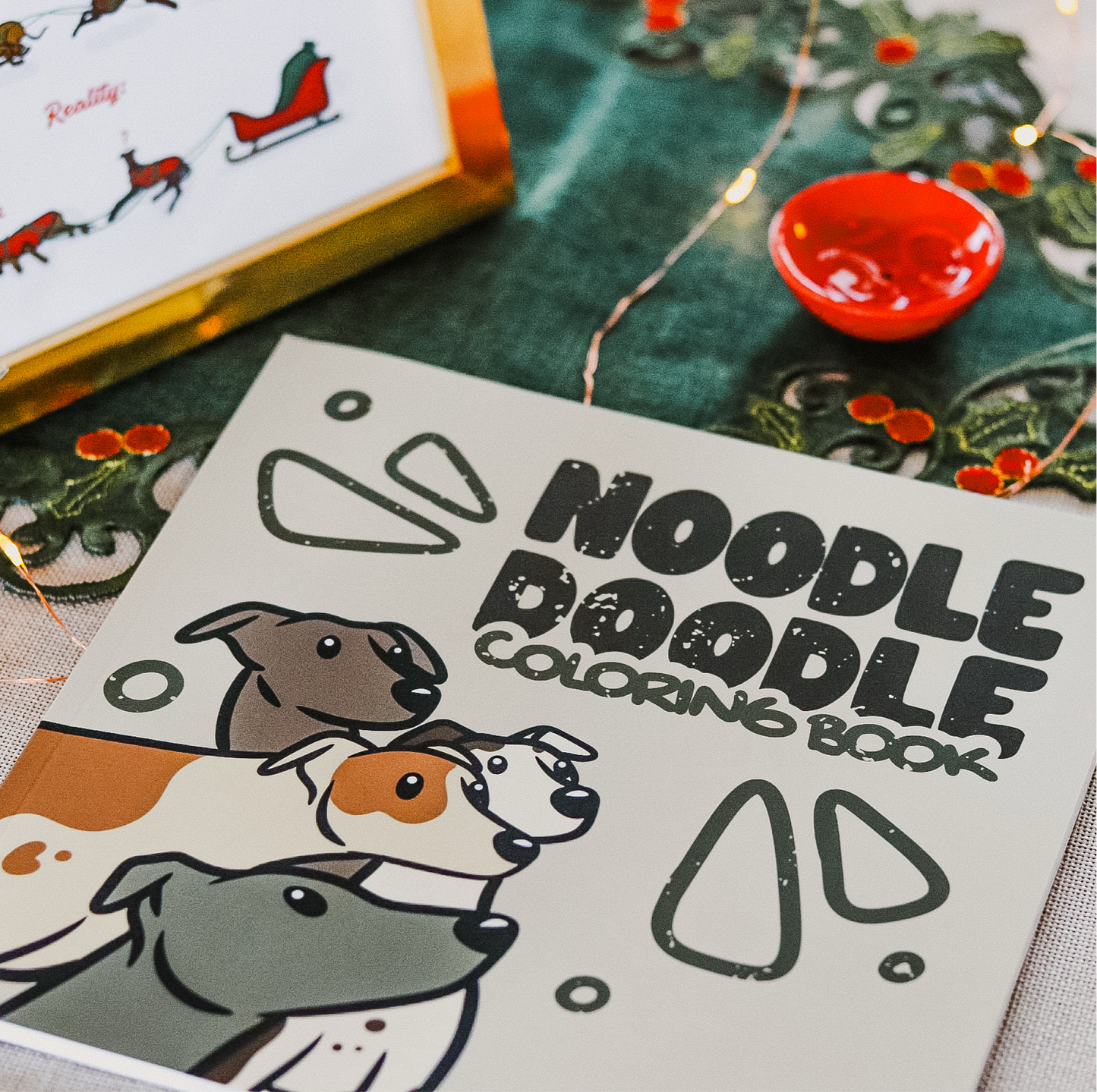 8x8" Noodle Doodle Coloring Book | Vol. 1