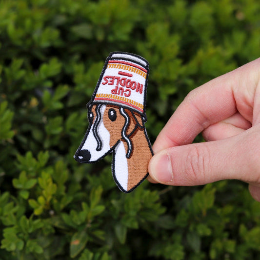 Cup Noodles Embroidered Patch
