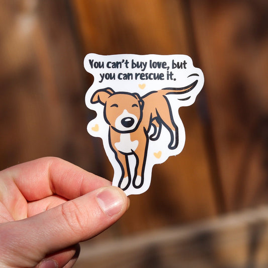 Rescue Love Sticker