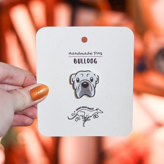 Bulldog - Handmade Pin