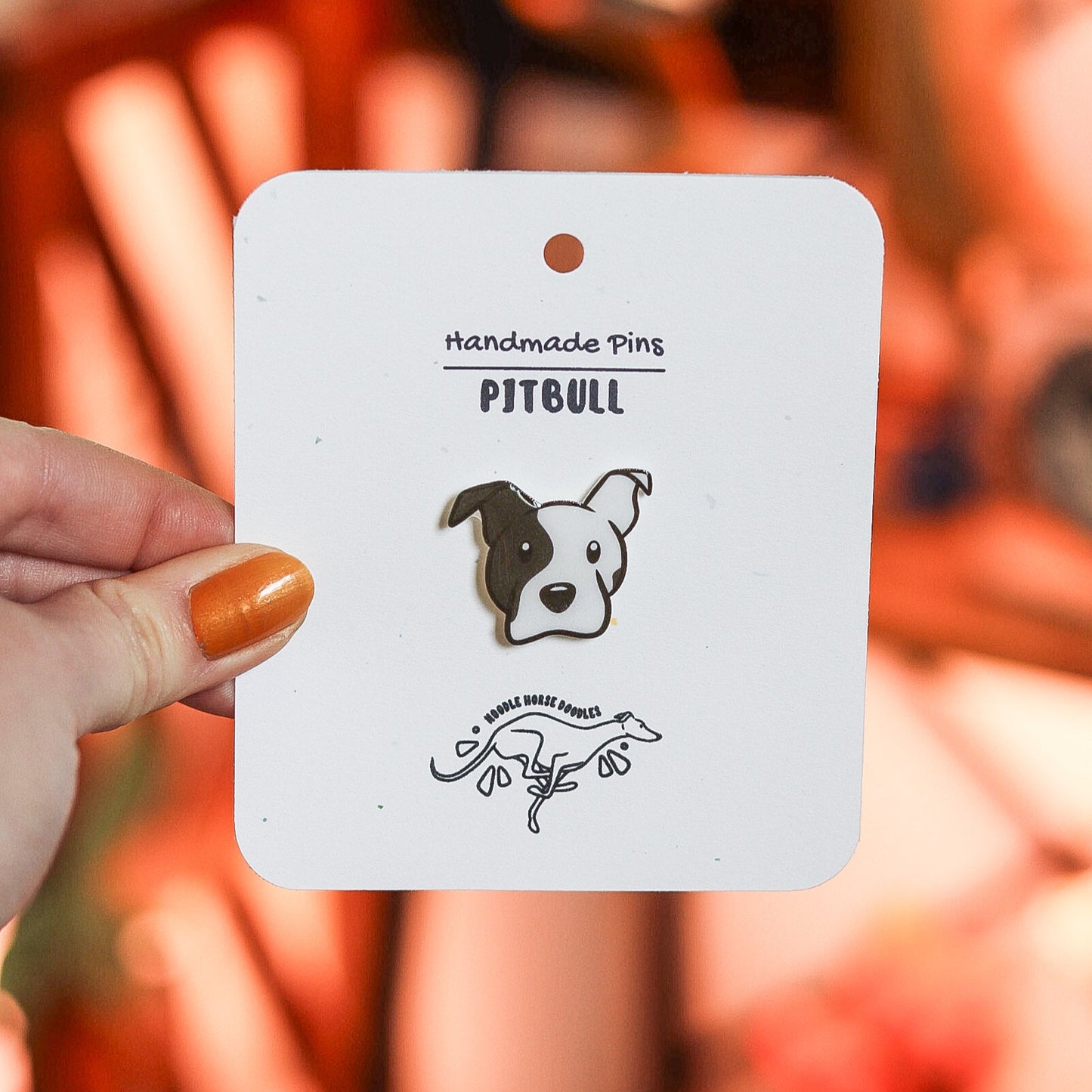 Pitbull - Handmade Pin
