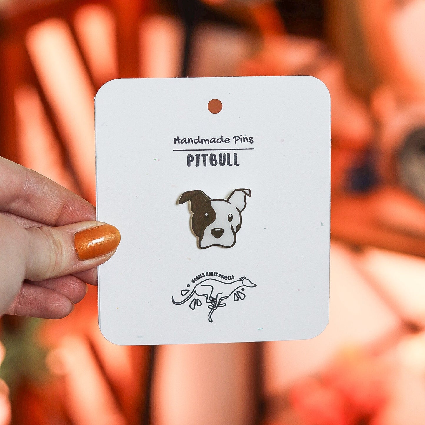 Pitbull - Handmade Pin