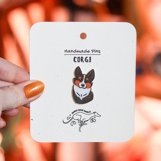 Corgi - Handmade Pin