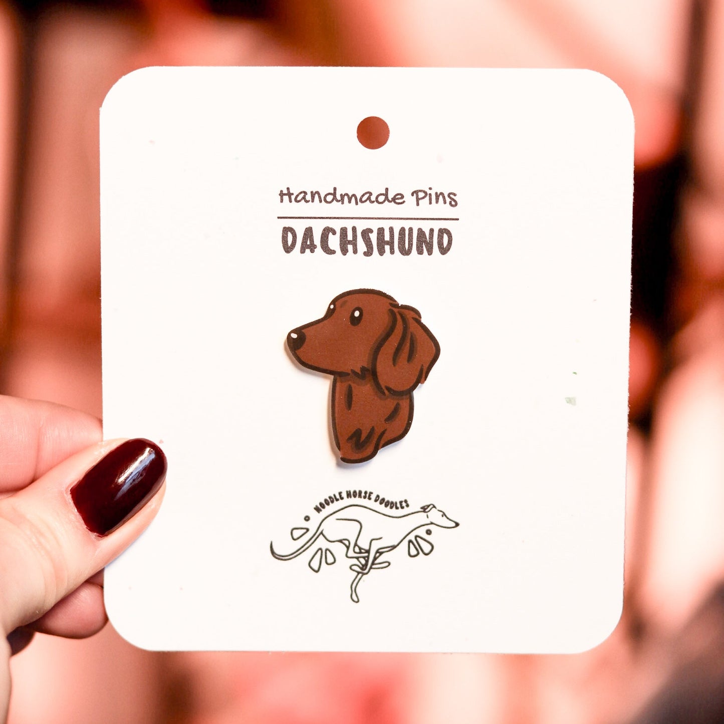 Dachshund - Handmade Pin