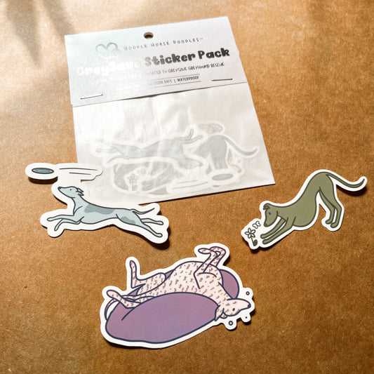 GreySave Charity Sticker Bundle