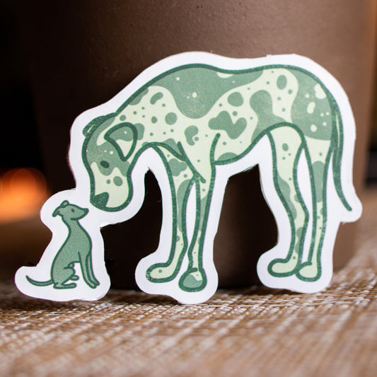 Tiny Tapper & Gentle Giant Sticker